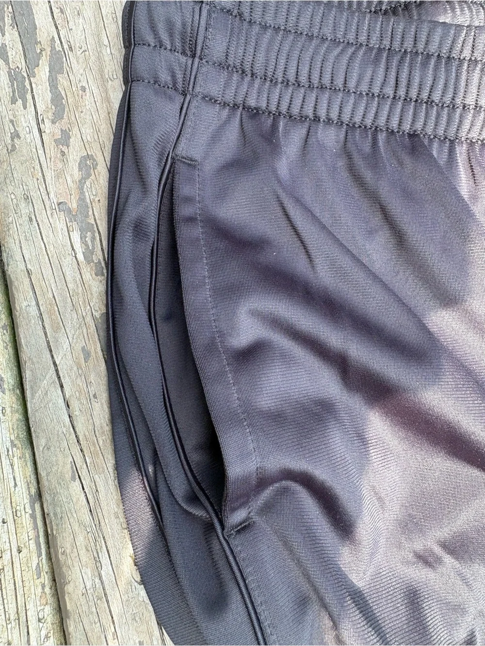 Tek Gear Black Athletic Track Pants - Lightweight Performance size S